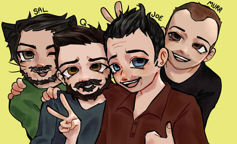 simple shading + 3 extra characters ($32)