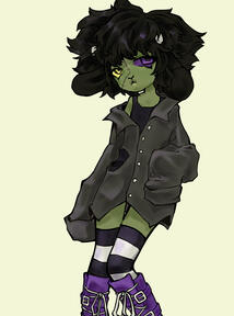 complex shading + full body shot + very simple bg ($30)